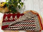 Pure Chanderi Handblock Saree