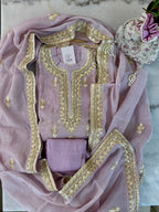 Gota Embroidered Suit Set