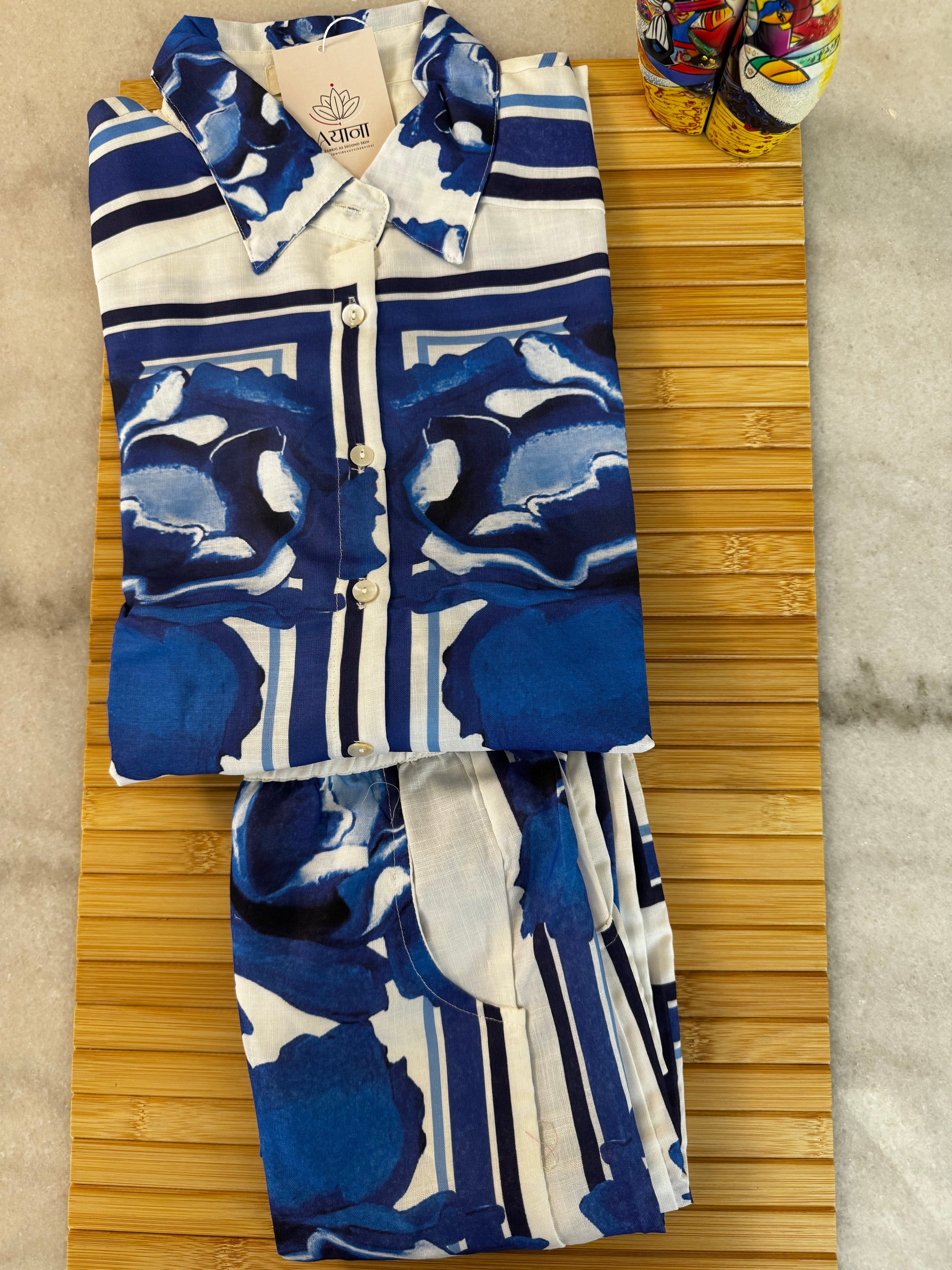 Blue Sapphire Co-ord Set