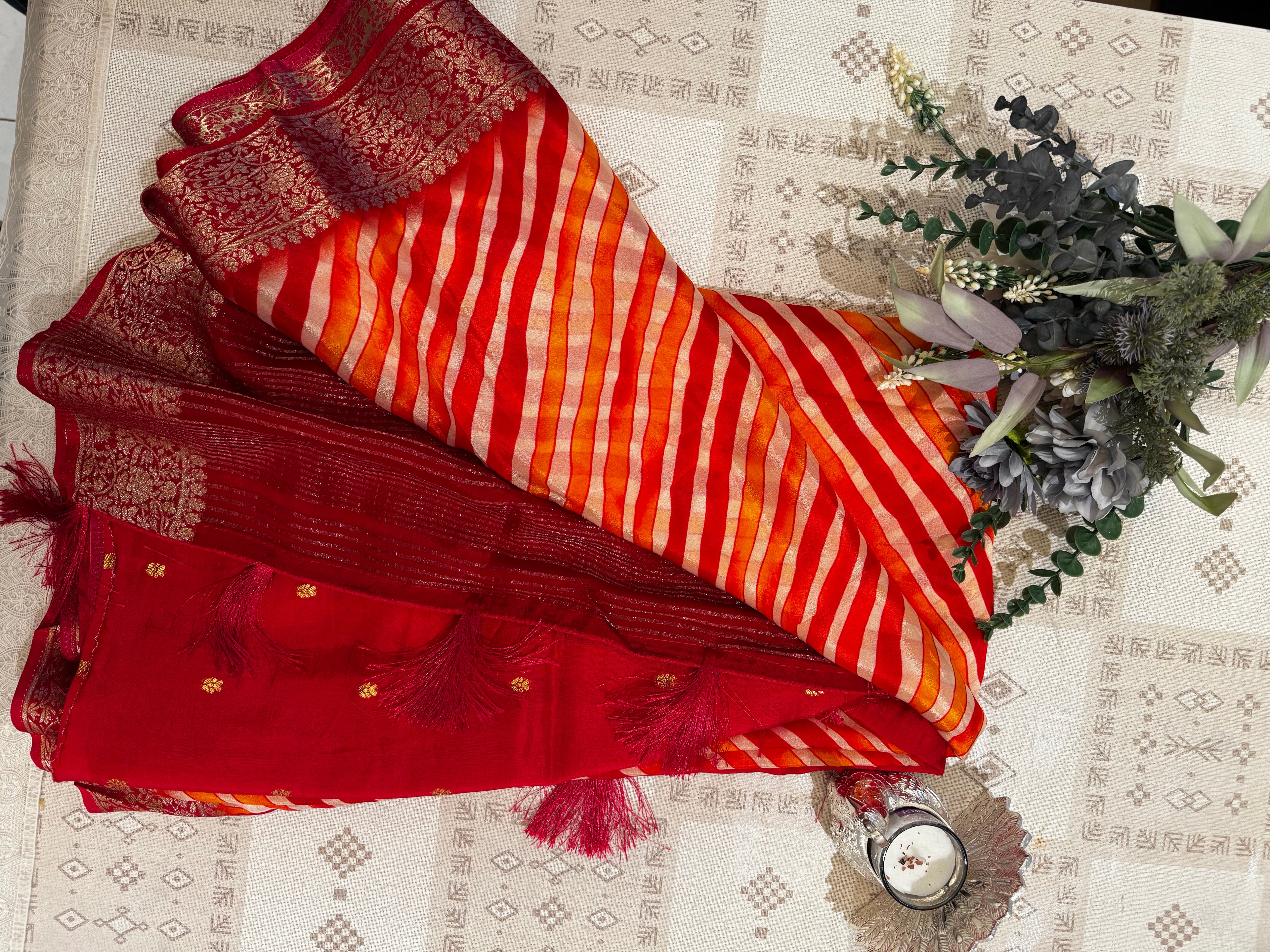 Pure Crepe Saree