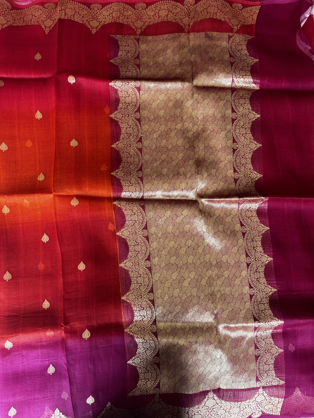 Kora Banarasi Saree