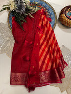 Pure Crepe Saree