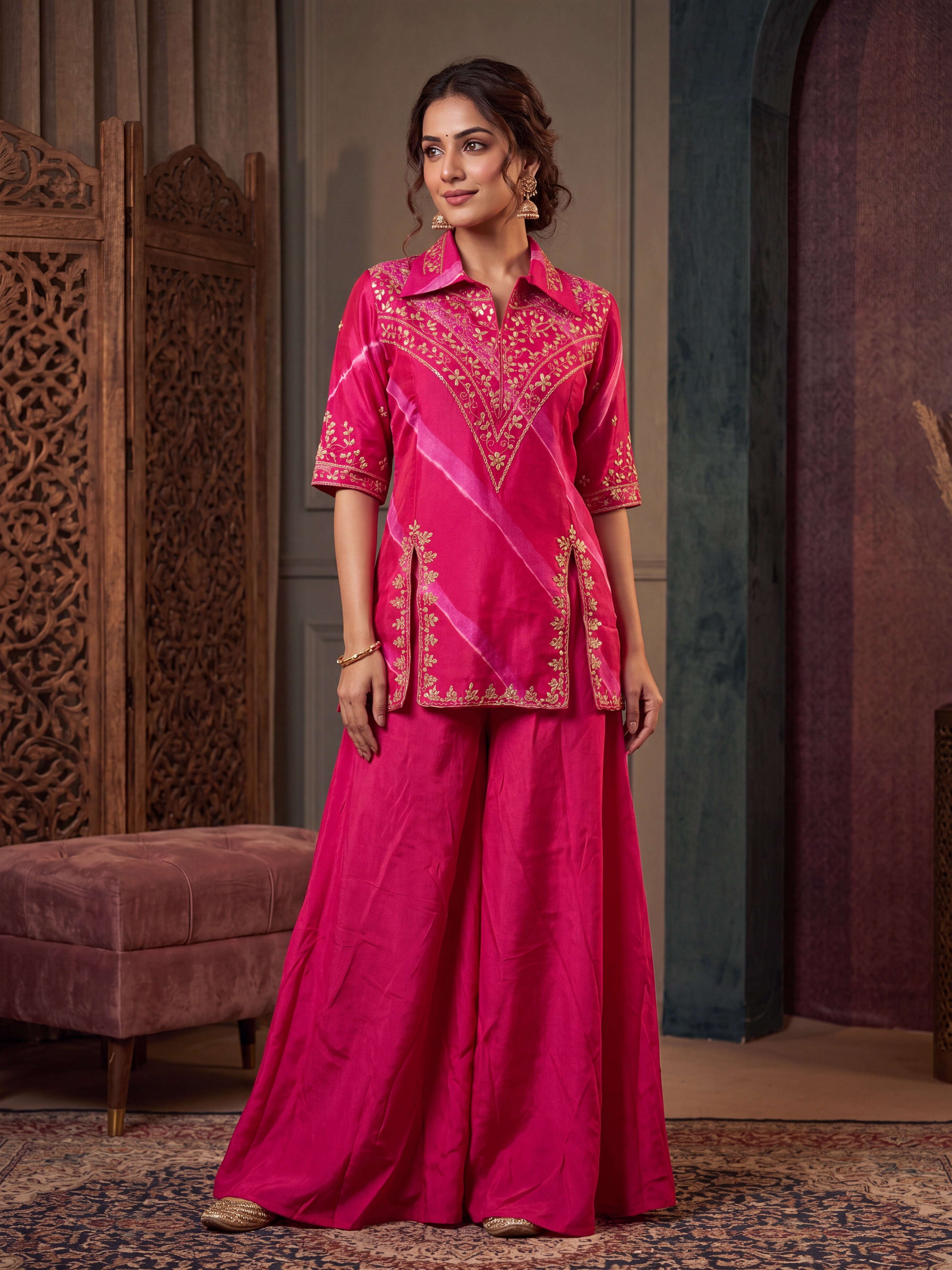 Leheriya Sharara Set