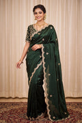 Silk Saree with Designer Blouse