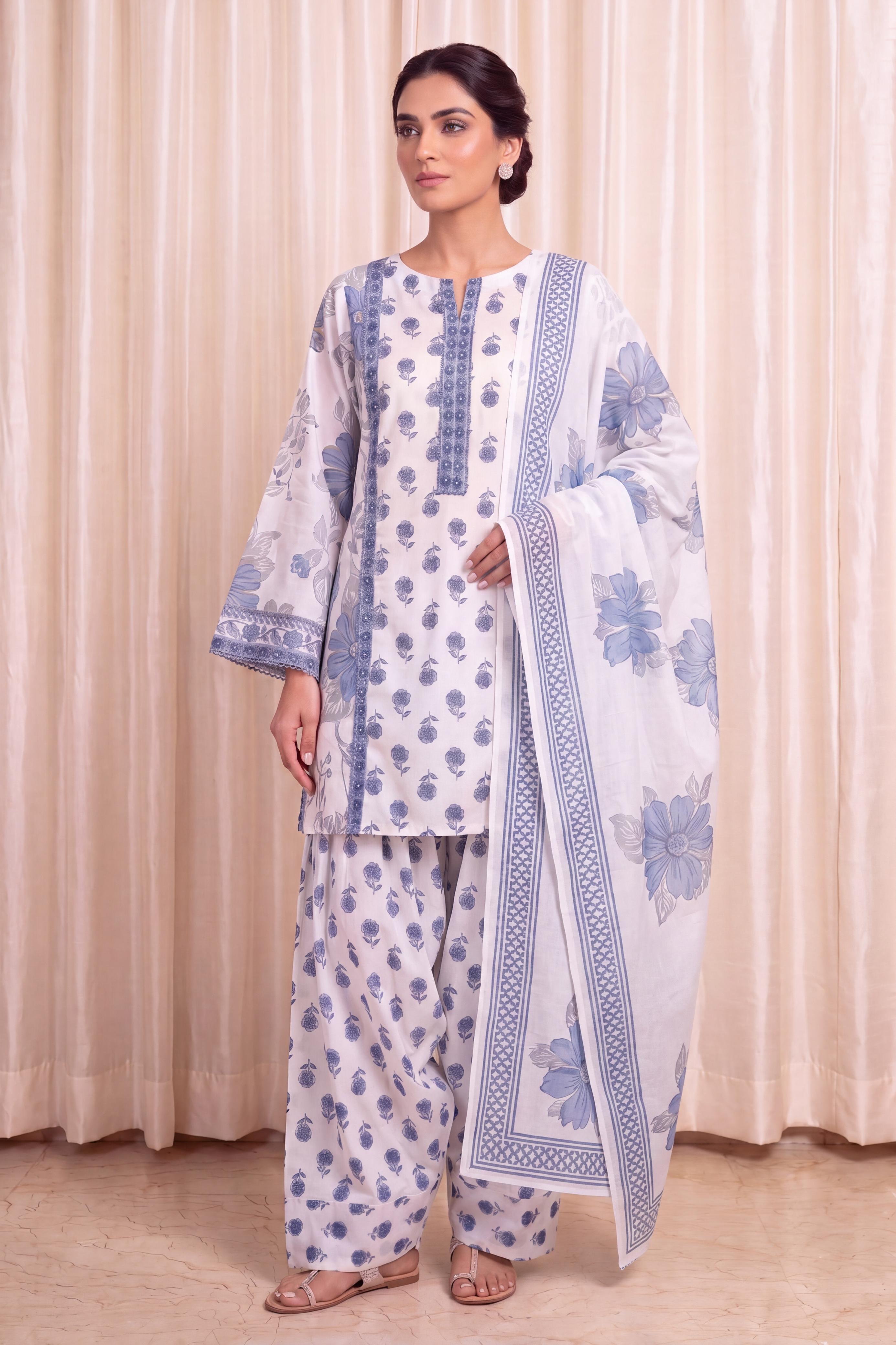 Mul Cotton Farsi Kurta Set