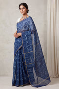 Pure Chanderi Handblock Saree