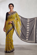 Pure Chanderi Handblock Saree