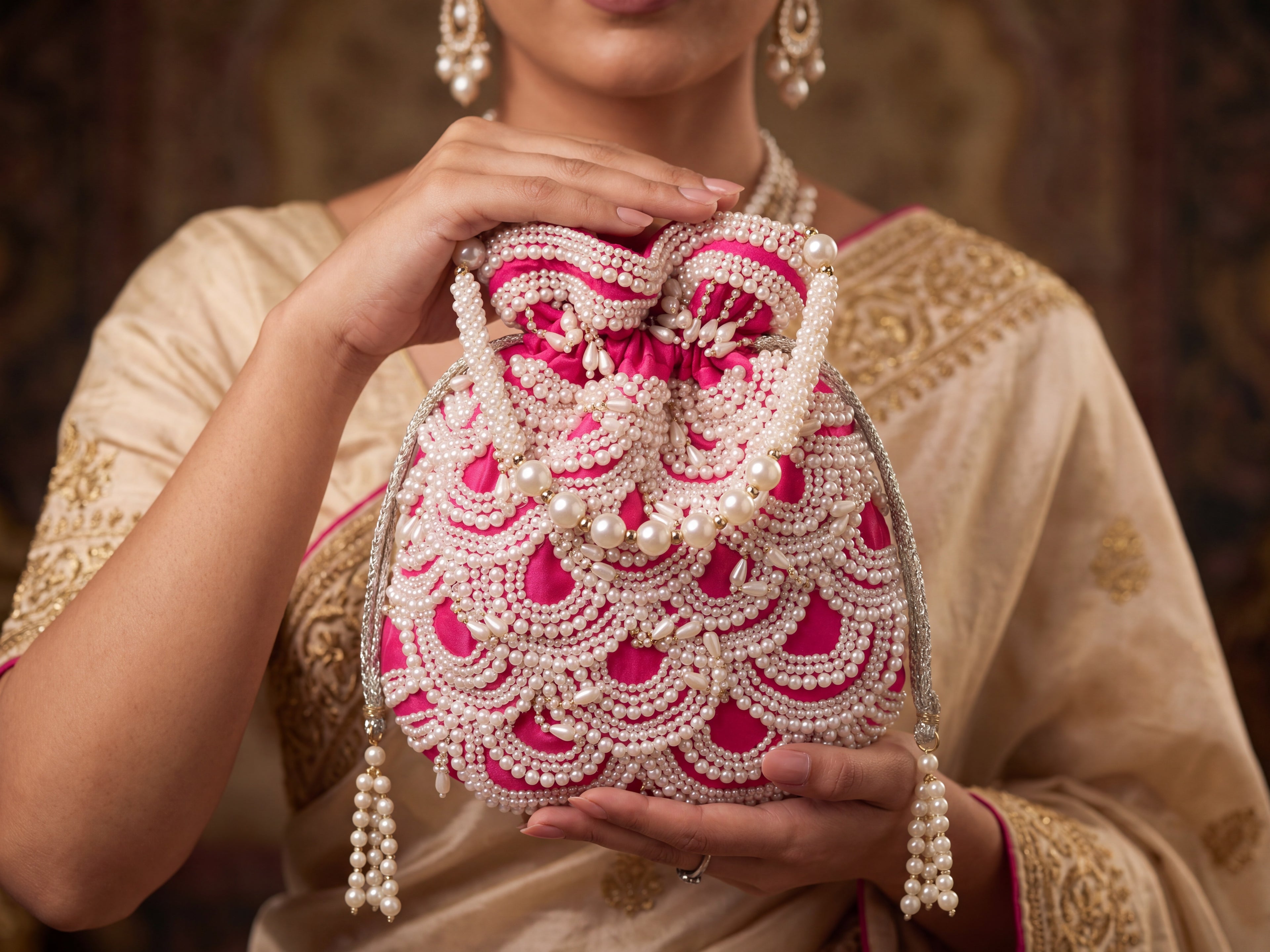 Embellished Bridal Potli Bag