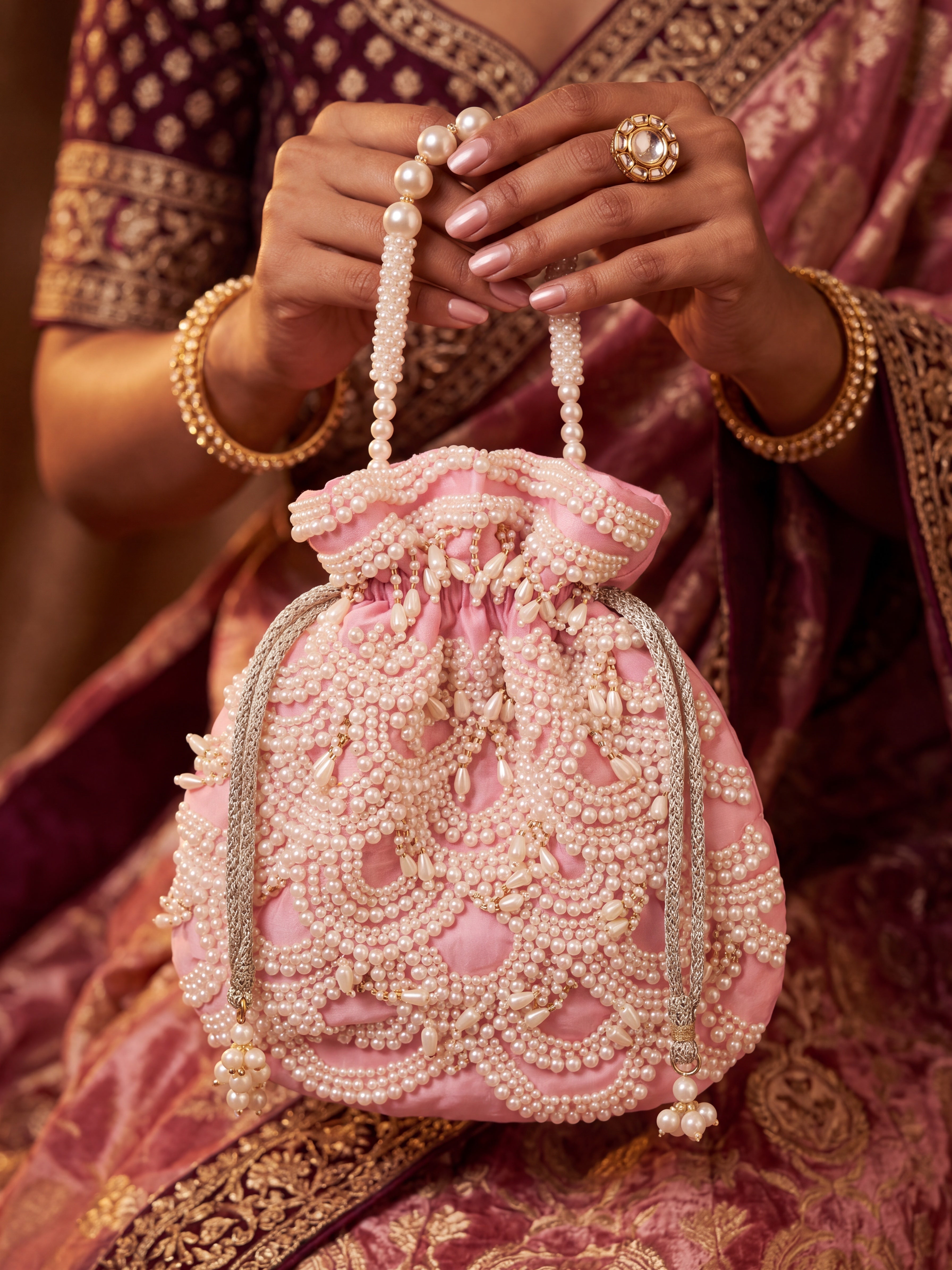 Embellished Bridal Potli Bag