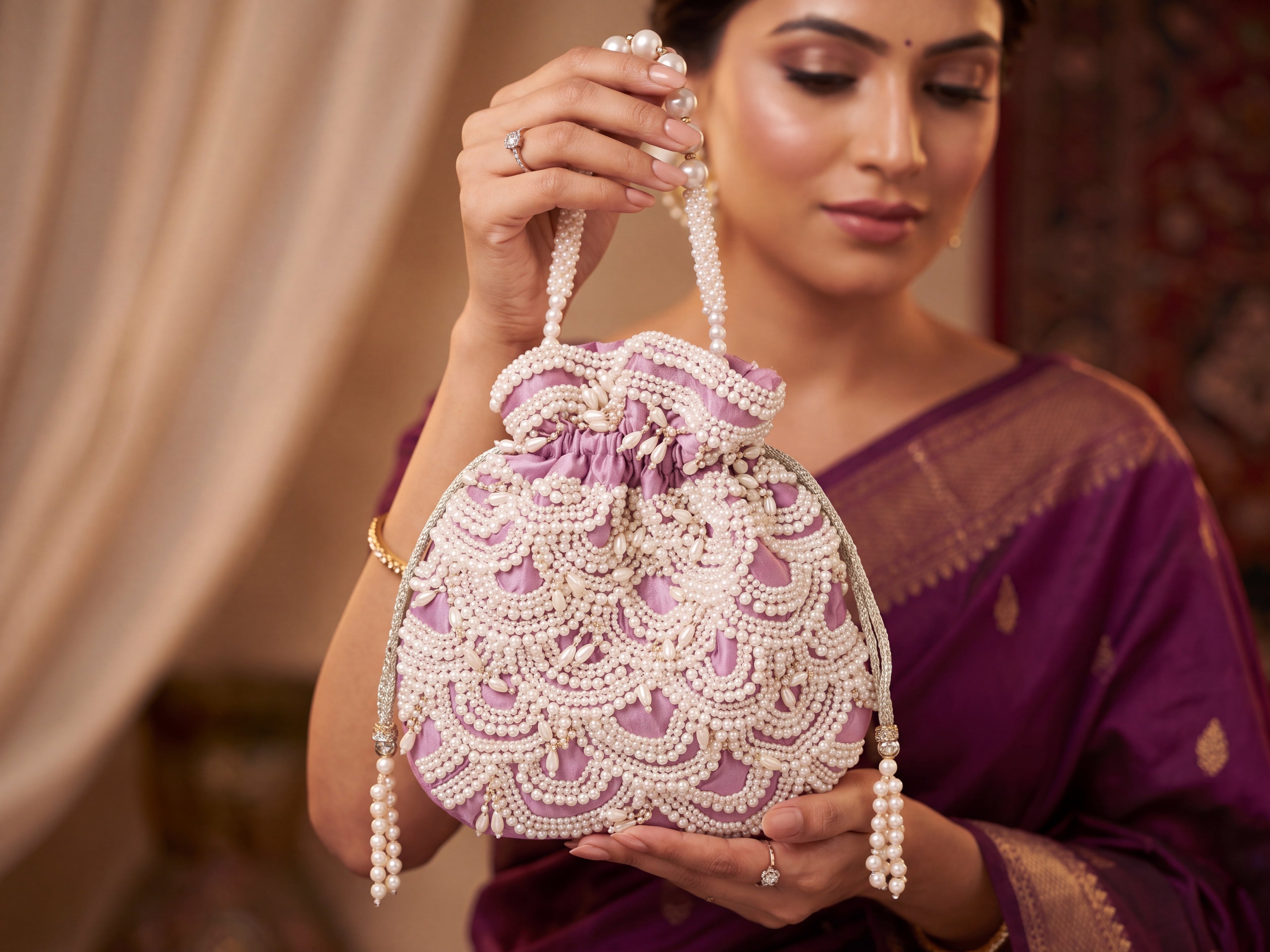 Embellished Bridal Potli Bag