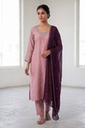 Organza Kurta Set