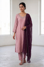 Organza Kurta Set