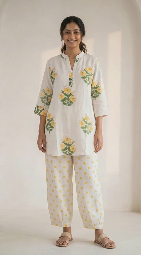 Premium Cotton Co-ord Set